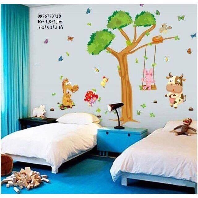 Decal dán tường cho bé