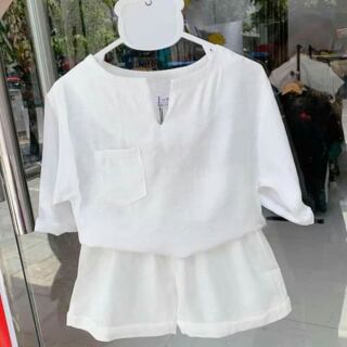 Bộ đũi phong cách hàn xẻng cho bé