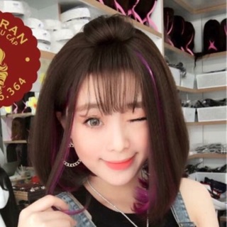 Tóc giả vic line hồng cực xinh