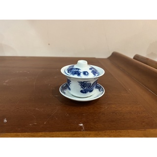 bát sâm, chén nước thờ men lam