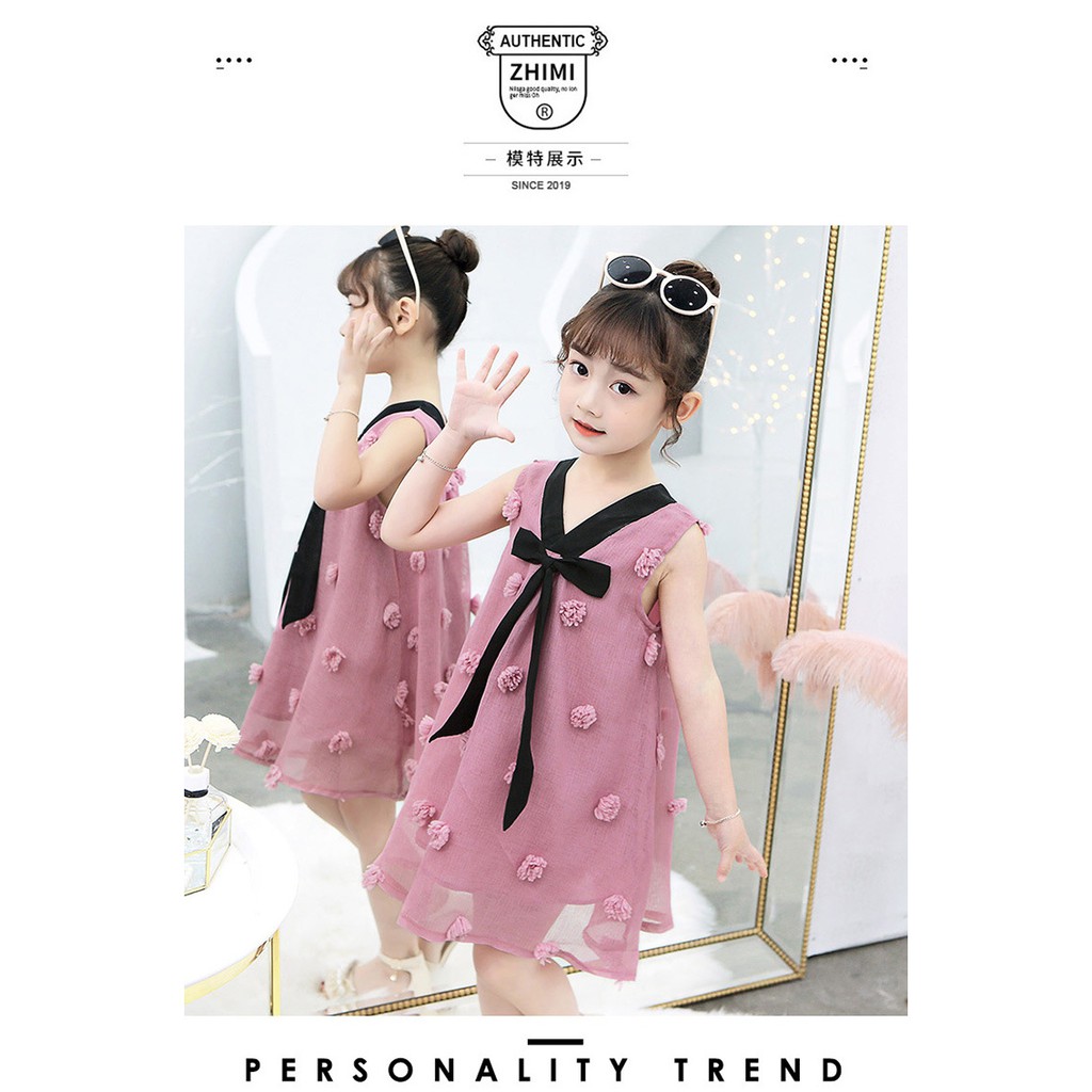 (BAO CHẤT ĐẸP) Đầm váy công chúa cho bé phong cách Hàn Quốc từ 11-32kg V51