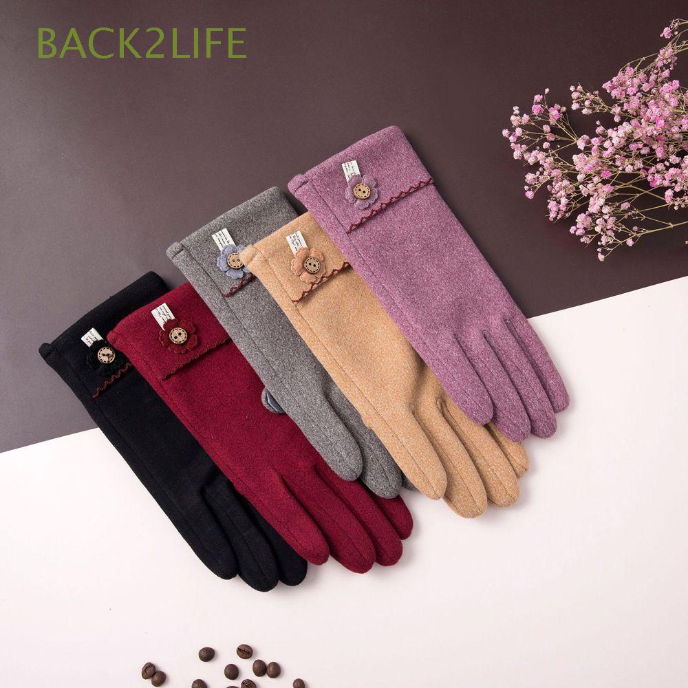 Găng Tay Nhung Mềm Giữ Ấm Cho Nữ Khi Lái Xe 2Life