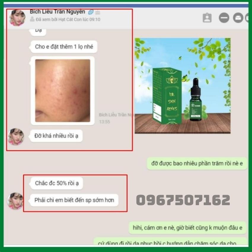 Serum Dr.Skinacnes, serum sạch mụn thâm Dr skinacnes 5ml giúp sạch bay mụn hết thâm làm mịn da hiệu quả trong 7 ngày