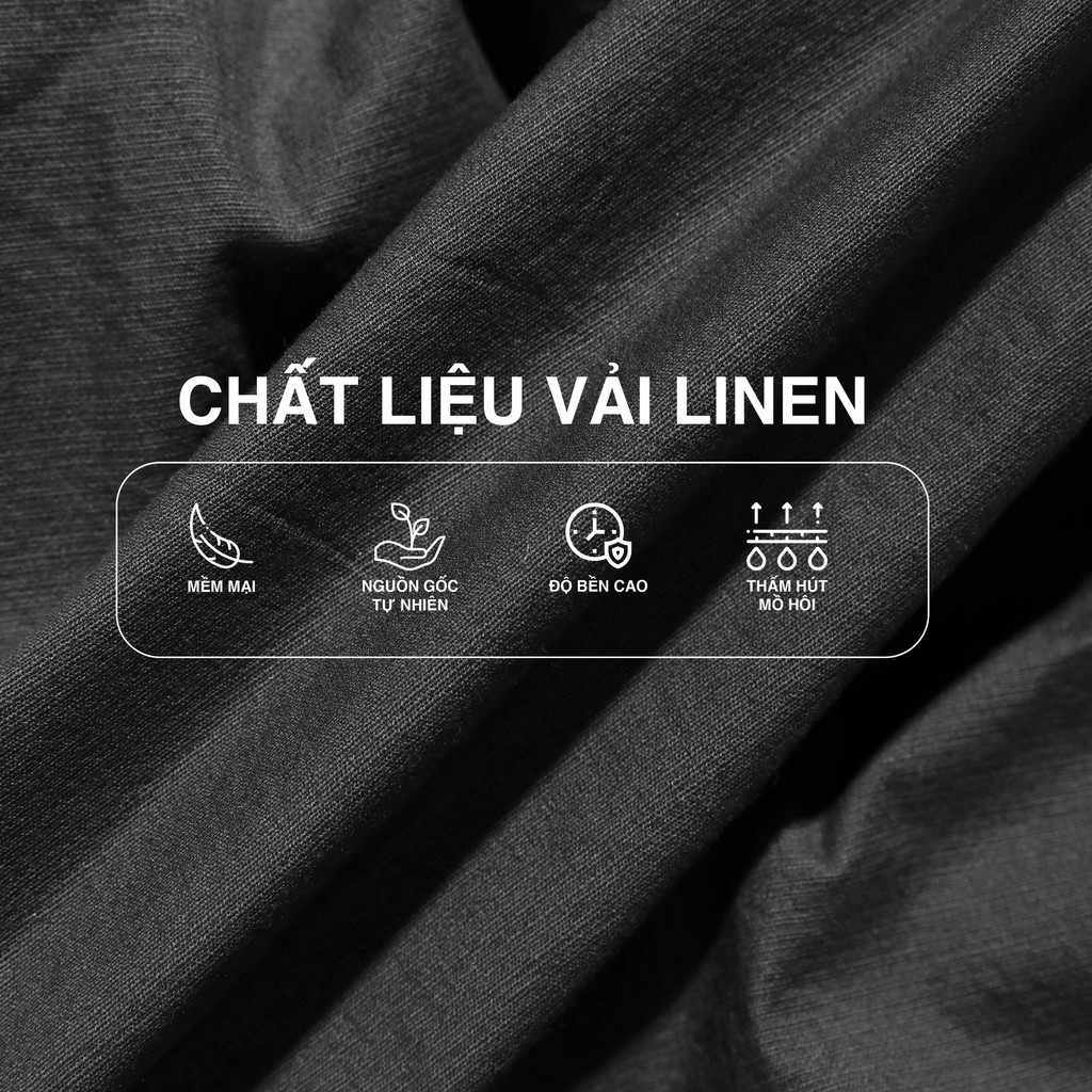 Quần Jogger nam ICON DENIM vải đũi lưng thun co giãn tốt mềm mát JGEC0002
