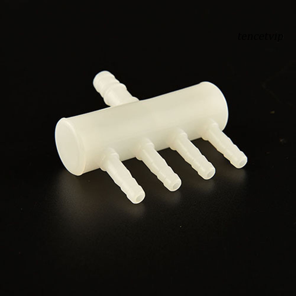 1 Van Chia Khí Cho Bể Cá Bằng Nhựa 4 / 6 / 8 / 10 Cổng 4mm