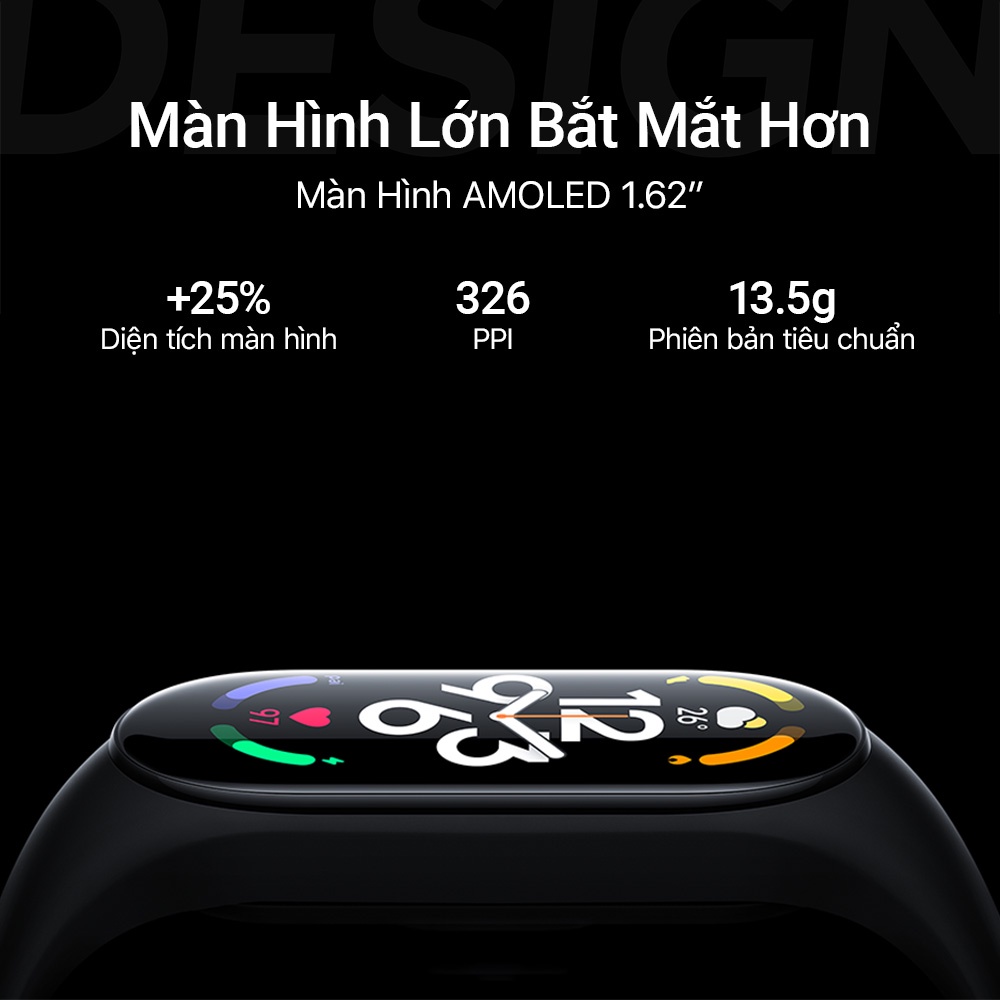 Vòng Tay Thông Minh Xiaomi Mi Band 7 Hỗ Trợ Tiếng Việt,bản quốc tế ,120 chế độ thể thao