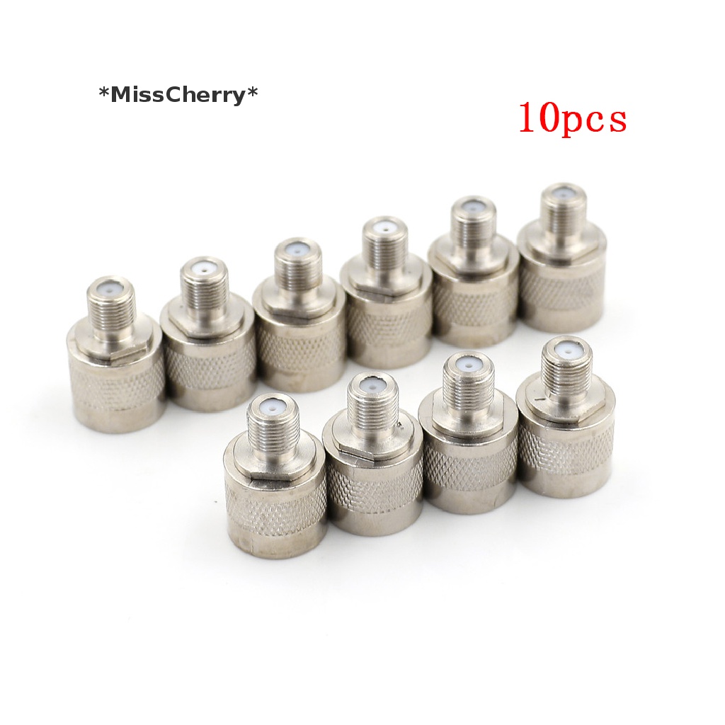 Set 10 Đầu Nối Chuyển Đổi Giắc Cắm Chữ N Sang Cổng Cắm F Chuyên Dụng