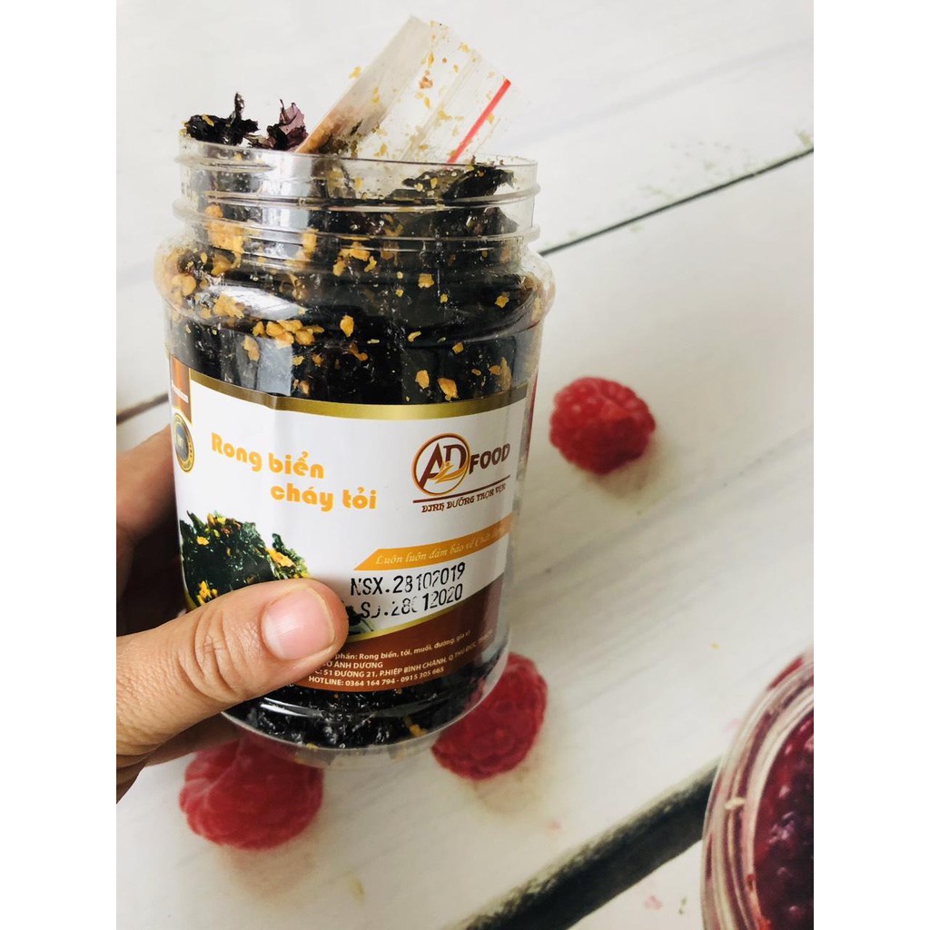 7 HŨ RONG BIỂN CHÁY TỎI NHÀ LÀM (hũ 20g)