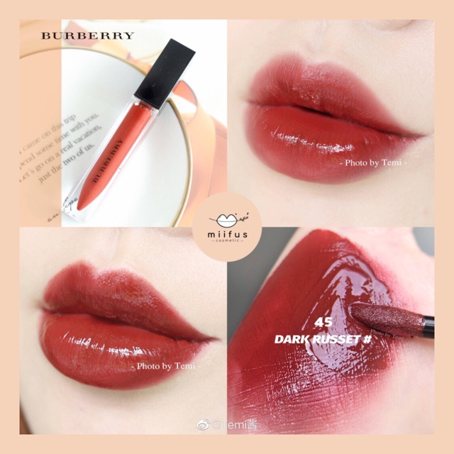 Son Burberry Kisses Lip Lacquer | Shopee Việt Nam