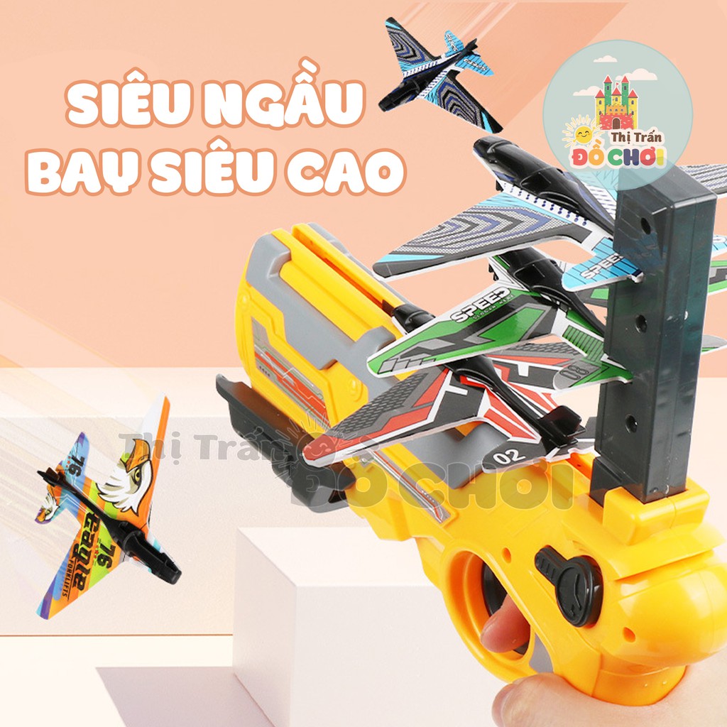 Đồ chơi phóng máy bay lượn mô hình dành cho trẻ em 7154 _ Thị trấn đồ chơi