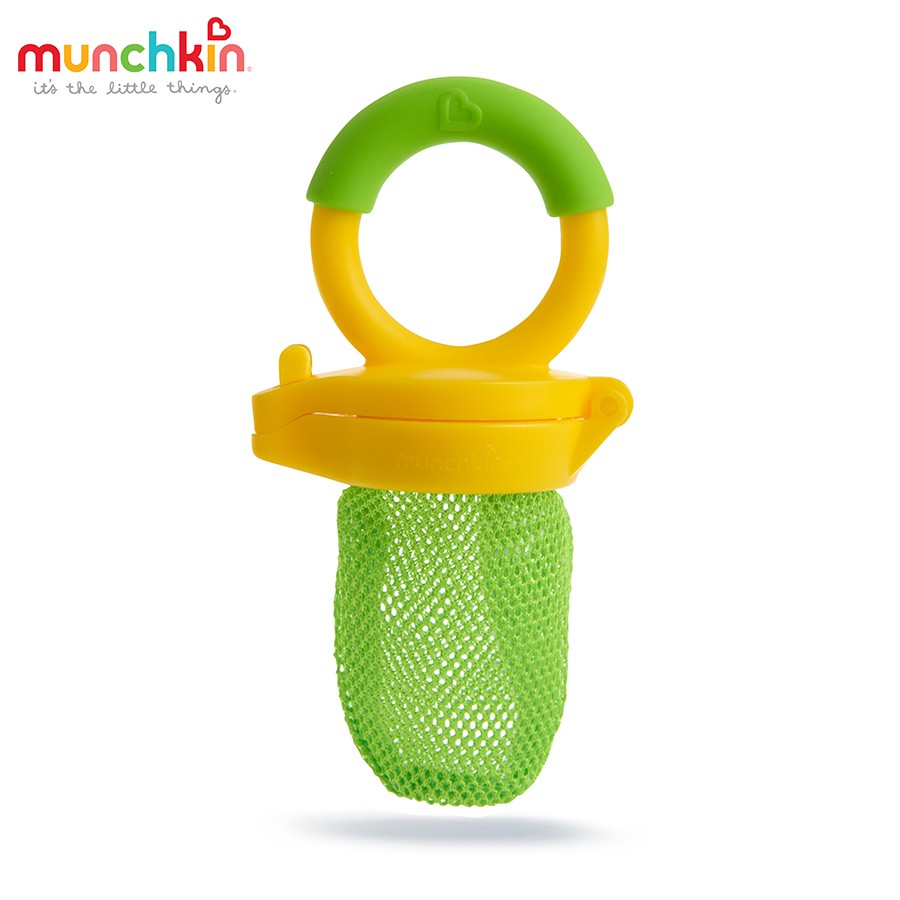 Túi Nhai Ăn Dặm Chống Hóc MunchKin Bằng Vải Không Nắp MK43101