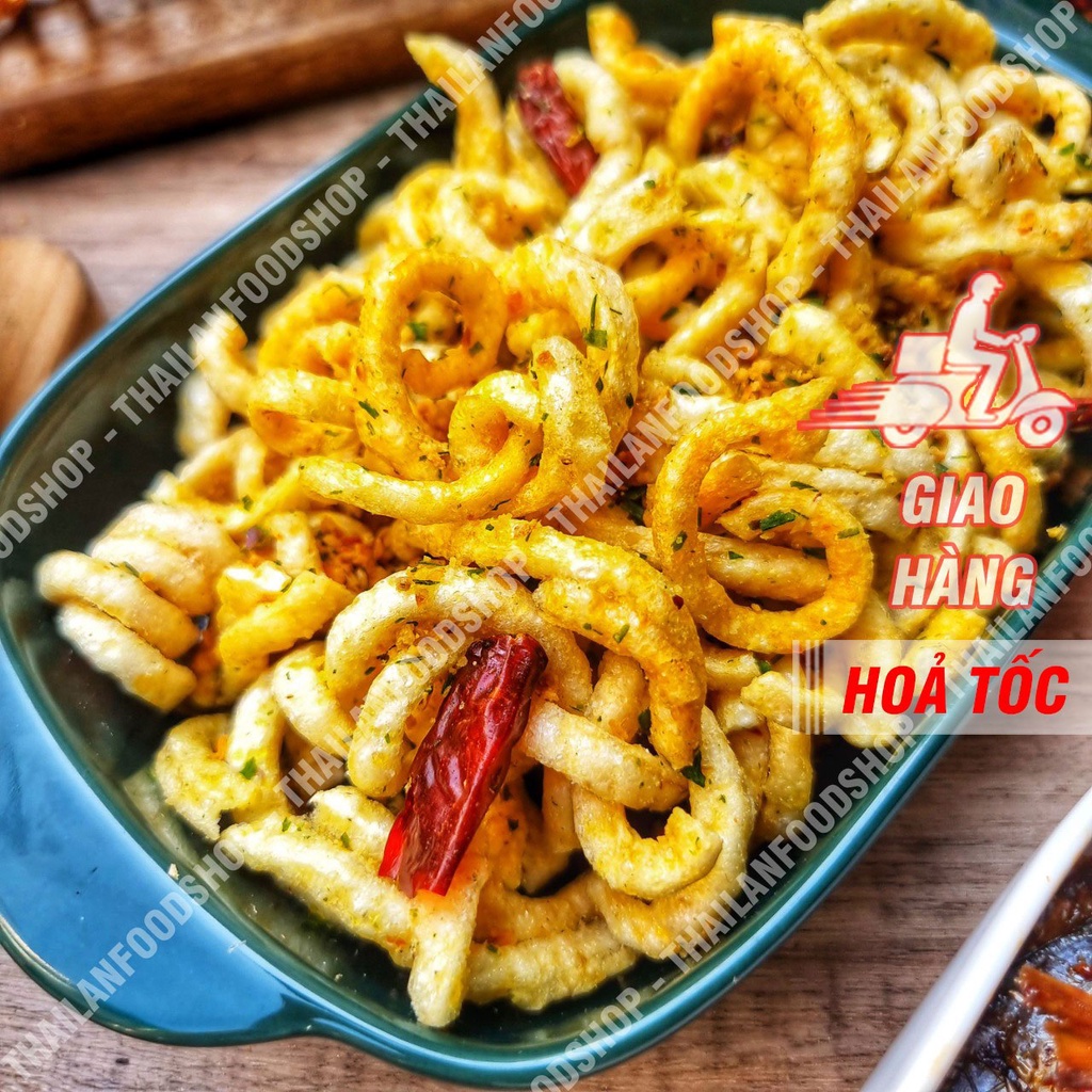 Bì Heo Xốc Rong Biển - Lon 130gr - Da Heo Rong Biển