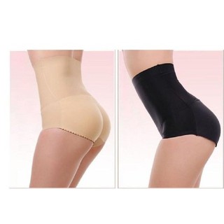 Quần gen độn mông cạp cao tăng vòng 3 (Đen)