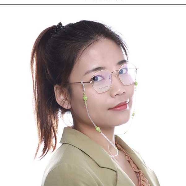 Phụ kiện dây đeo mắt kính thời trang có đính hạt