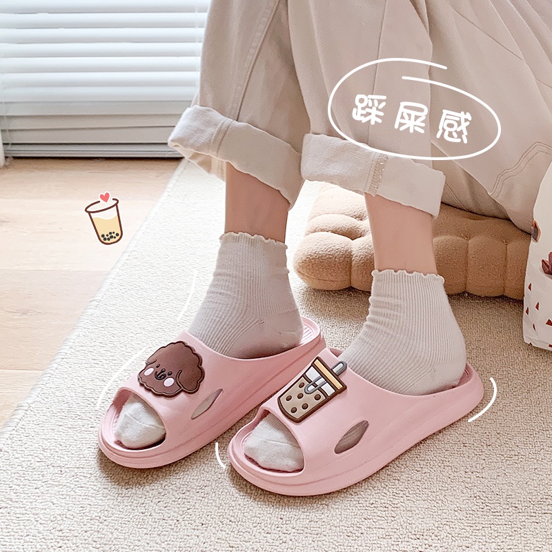 Dép Đi Trong Nhà Chống Trượt Khử Mùi Thiết Kế Dễ Thương Thời Trang Mùa Hè Cho Nữ