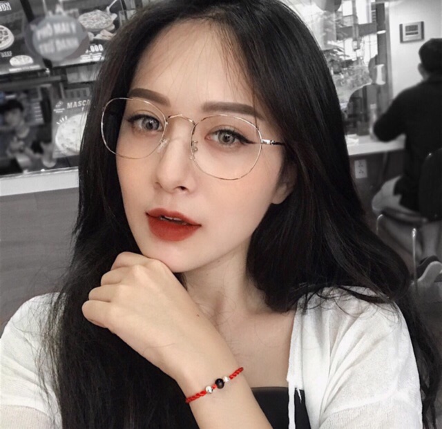 Kính gọng Vintage kim loại Hàn quốc