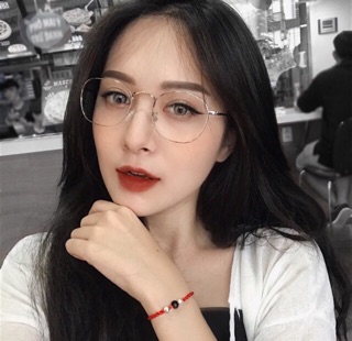 Kính gọng Vintage kim loại Hàn quốc