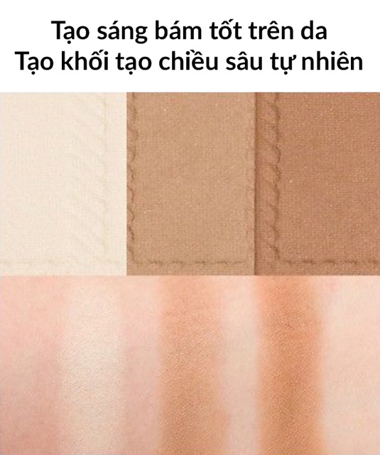 [Best Seller] Phấn Highlight Và Tạo Khối Black Rouge Up And Down Triple Contouring | BigBuy360 - bigbuy360.vn