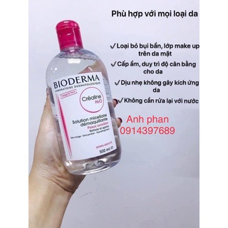Nước Tẩy Trang Bioderma 500ml