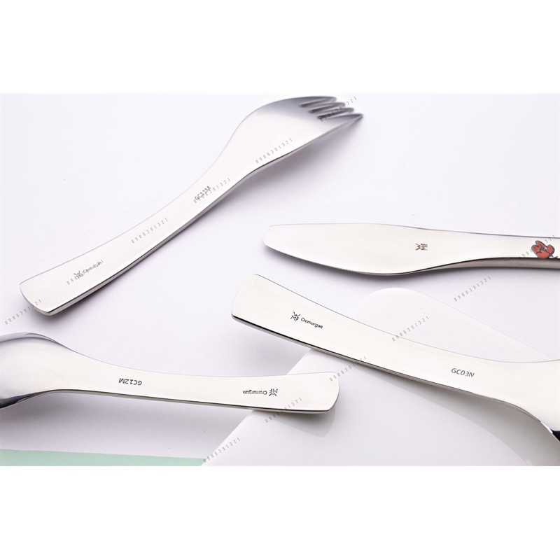 BỘ 4 MÓN DAO MUỖNG NĨA TRẺ EM WMF - HOẠ TIẾT KID JANOSCH