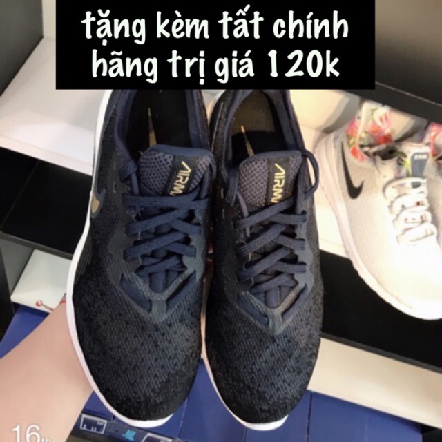Giầy thể thao nữ Nike Air Max Sequent 4 AO4486-003 ( tặng kèm tất chính hãng trị giá 120k)