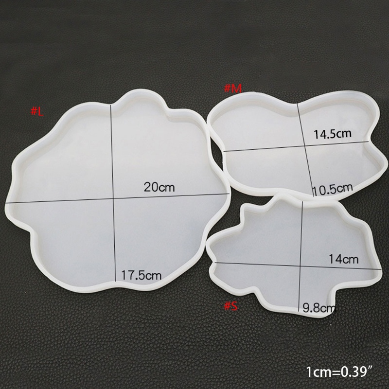 Khuôn làm đế lót ly bằng resin epoxy UV thiết kế độc đáo DIY