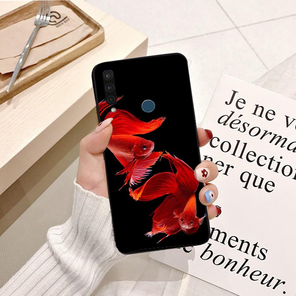 Ốp lưng Vsmart Active 3 Silicon dẻo hình Cá Betta Rồng
