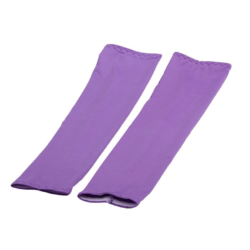 1 Pair Outdoor Cooling Arm Sleeves Sun protection cuff Arm Warmers for Cycling Basketball Football Running Sports