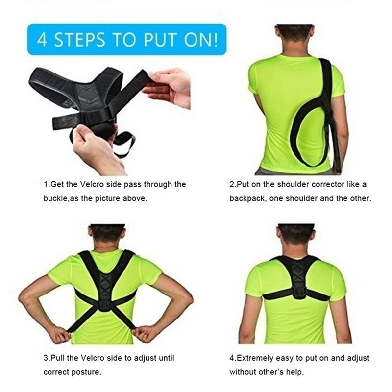 Đai đeo chỉnh sửa tư thế cơ thể tiện dụng chất lượng cao