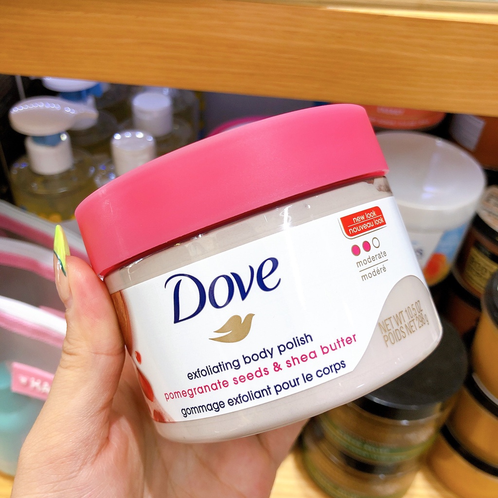 Tẩy Tế Bào Chết Toàn Thân Dove Exfoliating Body Polish Shea Butter
