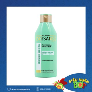 Dầu Gội Dessange Douce Argile 250ml Xanh