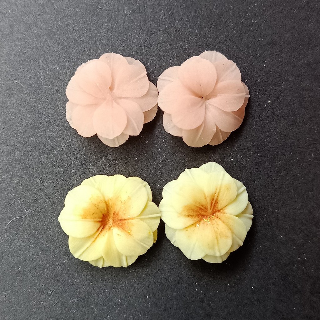 Hoa 2 tầng - Hoa bột đính móng H36