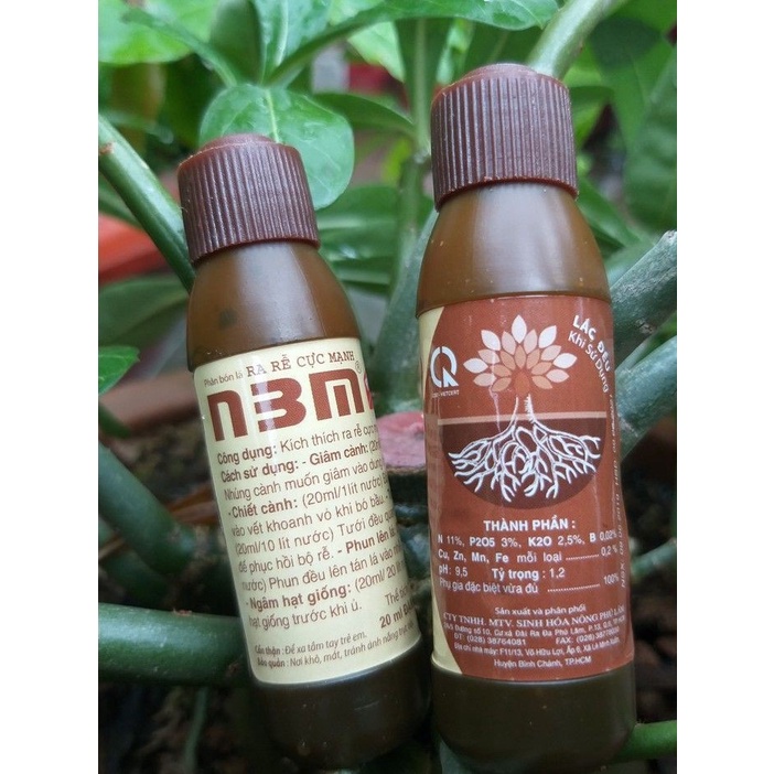 Phân Bón Lá - Kích thích ra rễ N3M - chai 20ml - Tiện lợi