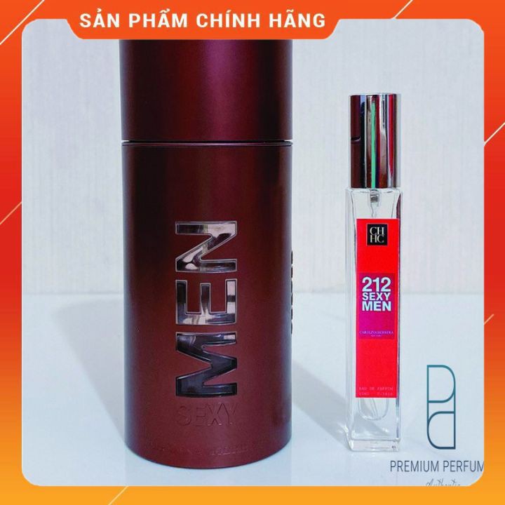 [Hàng Chính Hãng] Nước Hoa 212 Sexy Men Carolina Herrera Mẫu Thử 2ml 5ml 10ml