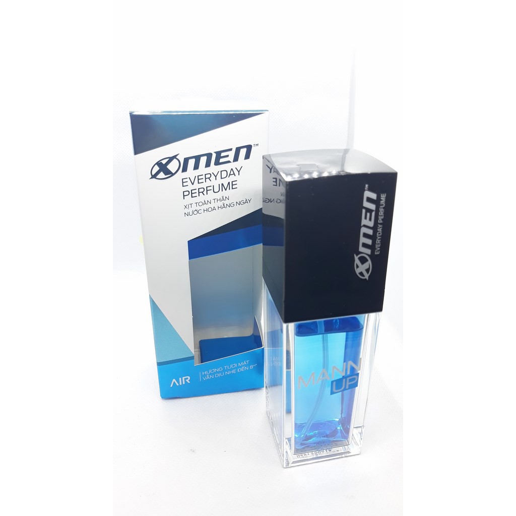 Xịt Nước Hoa Toàn Thân X-Men Everyday Perfume Mann Up Amber 50ml- NPP AN NHIÊN | Thế Giới Skin Care