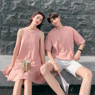 Váy áo đôi nam nữ hè 2019