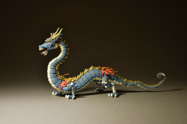 [ hàng có sẵn ] Mô hình Rồng Thần Kaiyodo Takeyashiki Jizai Okimono: Ryu KT-004.
