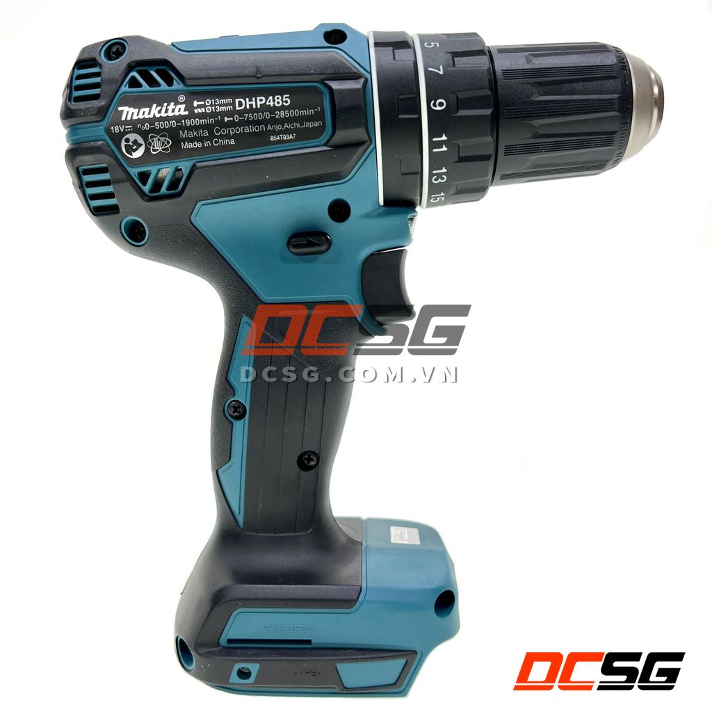 Máy khoan búa và vặn vít dùng pin LXT 18V Makita DHP485Z  | DCSG