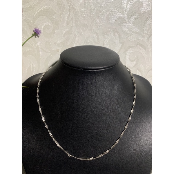 Dây chuyền ngắn choker Si Nhật Ms: 41-44