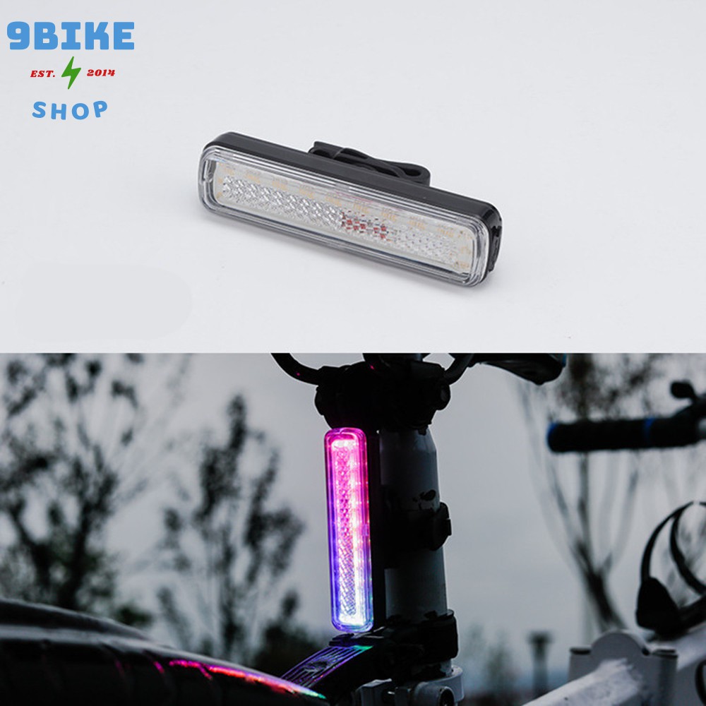 Đèn hậu xe đạp led RGB AQY-0107