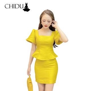 CHIDU Set váy công sở phong cách SP104
