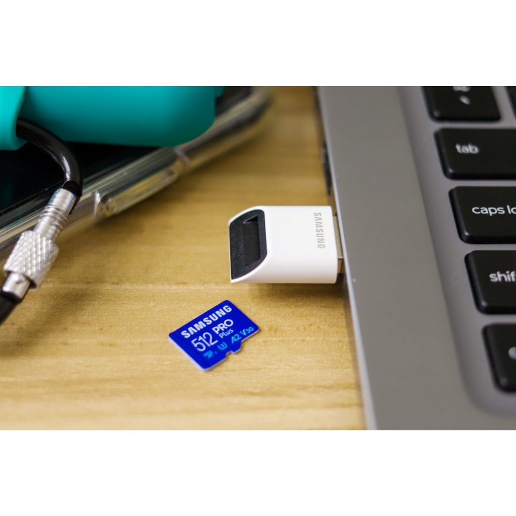 Thẻ nhớ MicroSDXC Samsung Pro Plus tốc độ cao ghi 120MB/s đọc 160MB/s U3 A2 V30 256GB / 128GB kèm adapter - không box