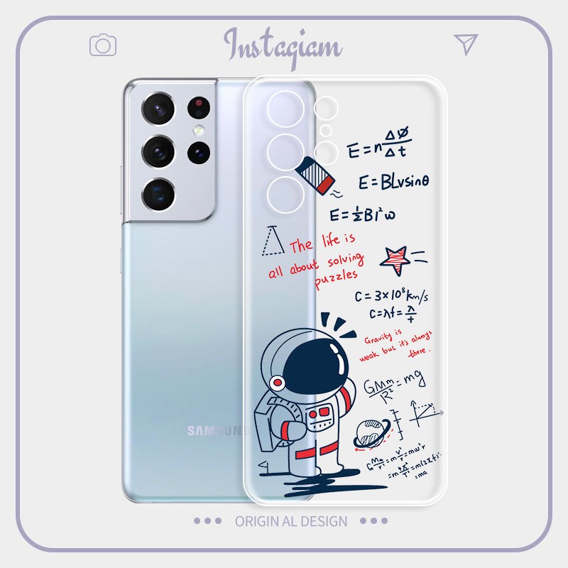 Ốp Lưng Trong Suốt Siêu Mỏng Chống Rơi Cho Samsung S21 S20Fe S20 + S10 S9Plus S8 | BigBuy360 - bigbuy360.vn