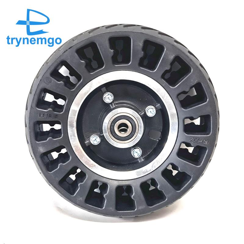 Bánh Xe Điện Không Từ Tính Có Vành Bằng Hợp Kim Kích Thước 8 Inch 200X50 200X50
