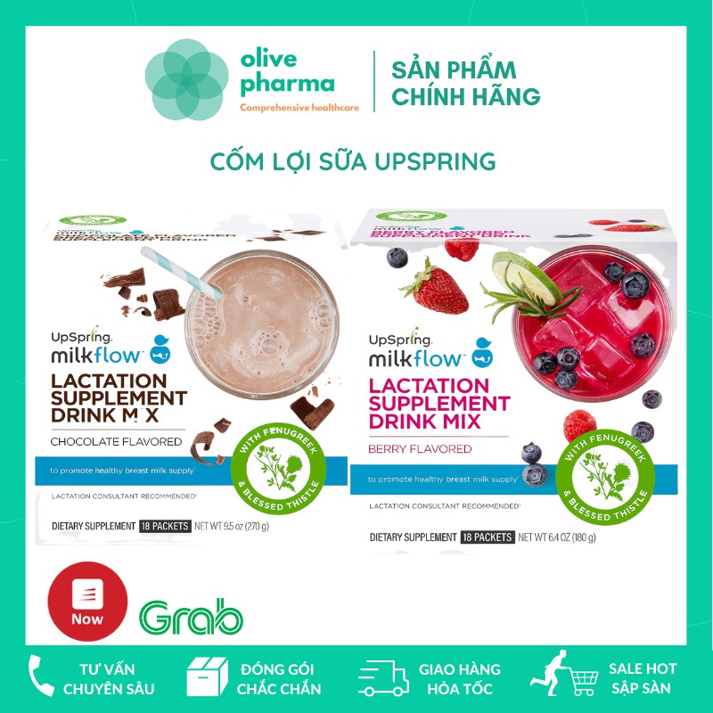 Ngũ cốc lợi sữa Upspring Milk flow Mỹ