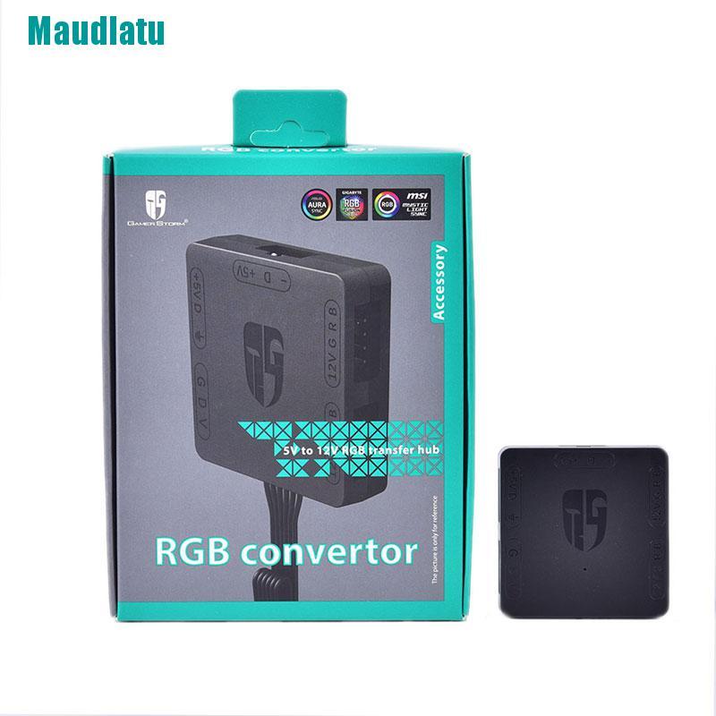 DEEPCOOL Bộ Chuyển Đổi Rgb 5v Sang 12v Cho Rgb 3pin M / B Asus Gigabyte | BigBuy360 - bigbuy360.vn