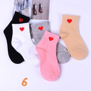 Set 5 đôi tất nữ cổ vừa (7 mẫu lựa chọn)