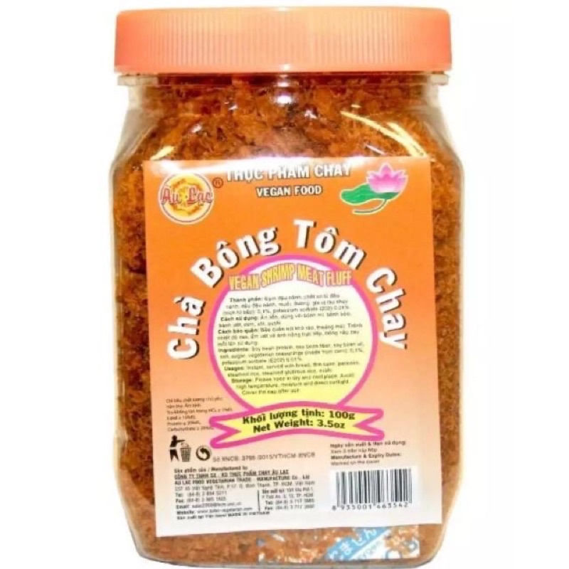 Chà Bông Tôm Chay Âu Lạc ( 100g)