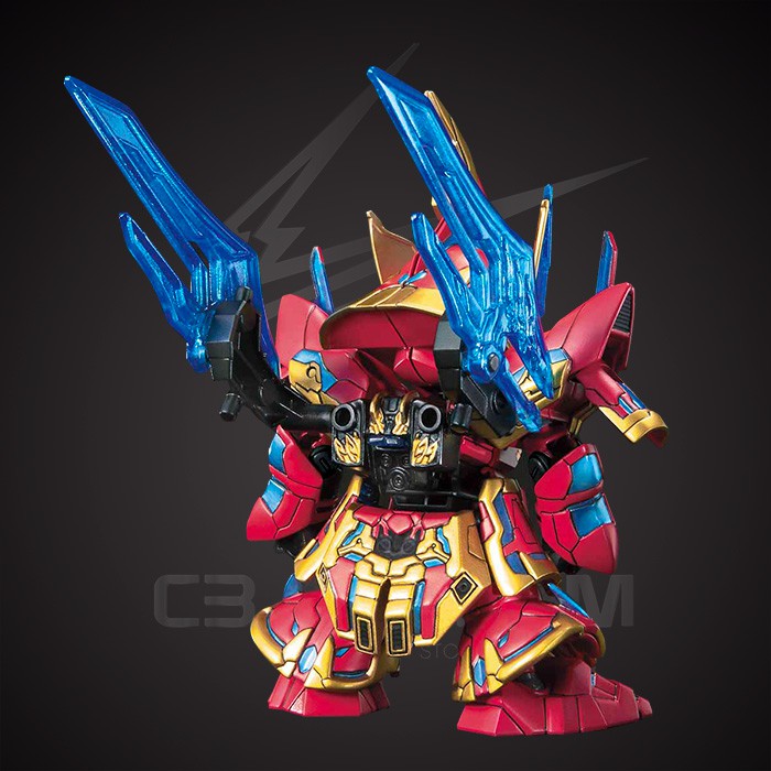 MÔ HÌNH GUNDAM BANDAI SD TAM QUỐC SANGOKU SOKETSUDEN ZHANG LIAO SAZABI - TRƯƠNG LIÊU SDSS