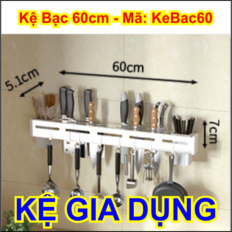 Kệ dao kéo gia dụng inox nhà bếp tiện ích dán keo là dùng không cần khoan tường kệ vắt dao, đũa